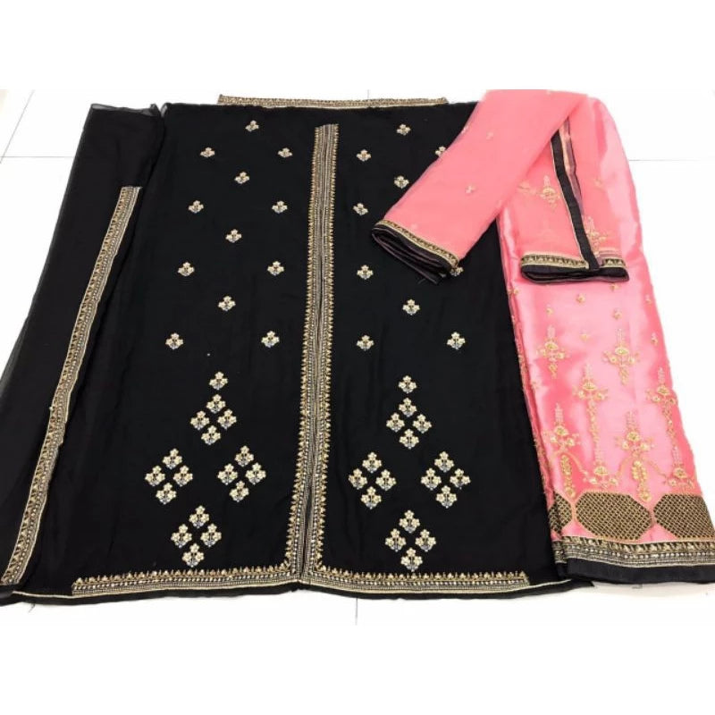 SEPT DESIGNER READYMADE LENGAH WITH EMBROIDERY SEQUINS WORK SIZE XS TO 2XL | BAJU KURUNG EMBROIDERY MODEN